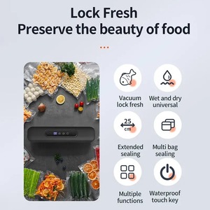 Nueva Máquina de Sellado al Vacío Portátil con Pantalla Digital, Impermeable, para Conservación de Alimentos, Máquina de Empaquetado para el Hogar, Bolsa de Almacenamiento - Product Image 5