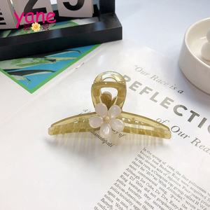 Accesorios de coleta para mujer, flor de gelatina grande, Popular y elegante - Product Image 5