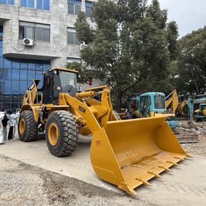 Máquina cargadora de ruedas CAT 950H usada más vendida en Shanghai con cargador frontal con componente de motor central usado - Product Image 4