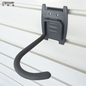 Unipower <b>Wall</b> Mount Hook Grey 15kg Load <b>Garage</b> <b>Storage</b> Hook Rectangle Shape - Product Image 1