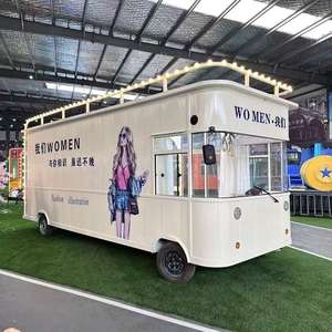 Mobil Elektrikli Elbise Askılığı Arabası Kız Çocuk Giysileri, Elbiseler, Çocuk Giyim Mağazası, Otobüs Dondurma Arabası Satışı - Product Image 2