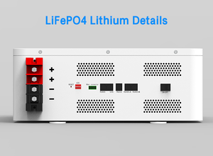 Paquete de Baterías de Iones de Litio Recargables de 48 Voltios, Compatible con Sistemas Solares - Product Image 2