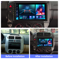 Radio de Coche Android Meihua de 9 Pulgadas con GPS, CarPlay, Multimedia, Reproductor de DVD Estéreo para el Tablero, para VOLKSWAGEN POLO 2004-2011