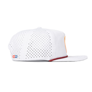 NOANOA Fábrica de tela de poliéster impermeable personalizada cuerda perforada bolsillo oculto gorra Snapback - Product Image 4
