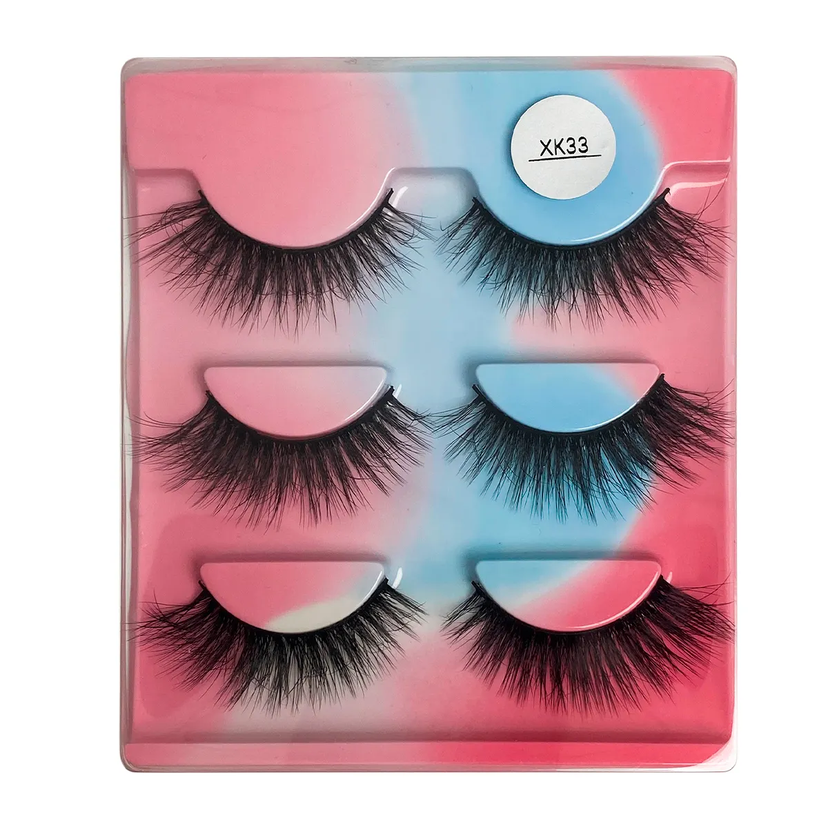 Nova Chegada 5 Pares em Uma Caixa Cílios Postiços 3D Mink Lashes Natural Longo Falso Cílios