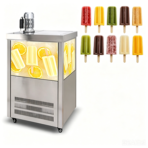 Máquina Automática de Fácil Operación para Producción Rápida de Helados a Base de Agua (Naranja, Piña, Limón) y a Base de Leche (Chocolate, Vainilla) - Product Image 1