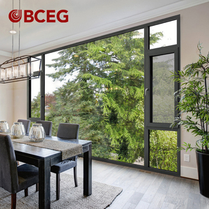 Với nhà máy tùy chỉnh âm thanh bằng chứng nhôm nghiêng và cửa sổ xoay với kính hai lớp cửa sổ nhôm phá vỡ nhiệt dọc - Product Image 2