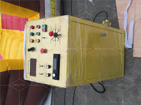 Jeu de sport de plein air, jeu de taureau électrique excitant, taureau mécanique gonflable à roulettes, rodéo à vendre