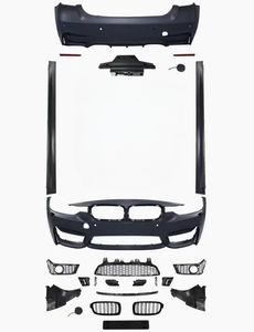 Kit carrosserie F30 MT M3 328i Pare-chocs avant pour <span class=keywords><strong>BMW</strong></span> Série 3 F30 F35 2013-2019 Mise à niveau vers le look MT M-Tech Pare-chocs avant Pare-chocs arrière - Product Image 3
