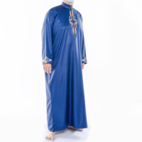 Dropshipping Vêtements islamiques longs à capuche pour hommes, Abaya marocaine de Dubaï, Thobe musulman arabe, Robe de prière pour hommes, Robe musulmane