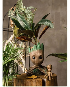 Adorable Resin Baby <strong>Groot</strong> Tree Man for Pens Holder Pens Pot Decoration - Product Image 4
