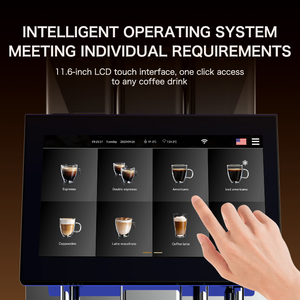 Professional Flagship <b>Coffee</b> with Color <b>Touch</b> <b>Screen</b> Ditting Fully Automatic Espresso <b>Machine</b> - Product Image 4