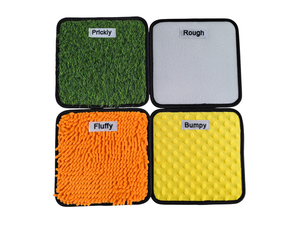 Em Estoque Mercadorias Low MOQ Sensory Mats Brinquedos 12pcs Soft Massage Play Mats para Crianças Autistas Doença de <span class=keywords><strong>Alzheimer</strong></span> os Idosos - Product Image 3