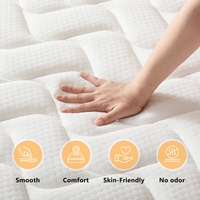 Matelas en mousse à mémoire de forme, taille personnalisée pour matelas à ressorts, personnalisation OEM des usines chinoises
