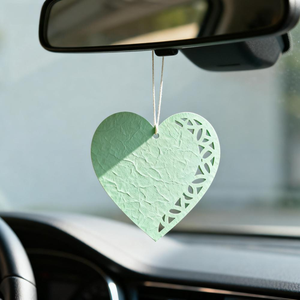 Ambientador de coche integrado de alta calidad con ambientador de coche de papel de fragancia de vainilla y ámbar calmante - Product Image 6