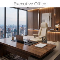 Chaise de Direction Ergonomique Moderne pour Bureau, avec Inclinaison Automatique BIFMA, Accoudoirs 3D, Cuir PU, Mousse Haute Densité, Roulettes Silencieuses – Idéale Hôtels et Bureaux