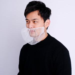 Hot Sản phẩm mới râu bìa nhựa dùng một lần gấu <span class=keywords><strong>Net</strong></span> cho nhà máy thực phẩm và nhà máy - Product Image 5