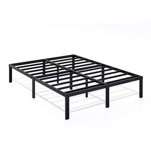 Cama de plataforma de metal duradera para almacén, estructura de hierro para sala de estar, cama de metal para hotel, estructura de cama de hierro con base gruesa - Product Image 1