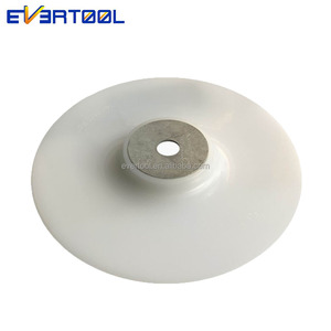 EVERTOOL 125mm plastik destek plakası açı öğütücü için taşlama pedi 5/8 Fiber Fiber <span class=keywords><strong>Disk</strong></span> desteği - Product Image 1