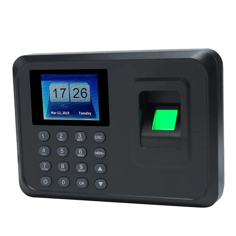 Wholesale fingerprint employee time attendants biometric attendance machine attendance card punching machine