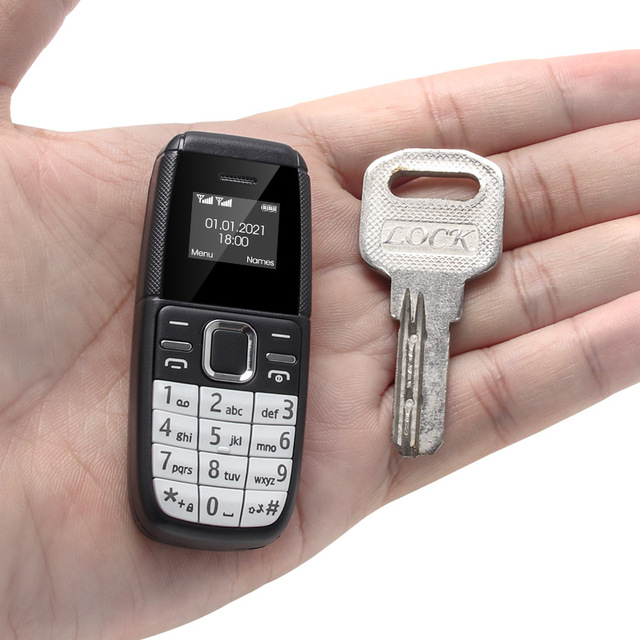 Mini BM200 Dual Standby 0.66 Inches Small Button Mobile Mini Keypad Phone