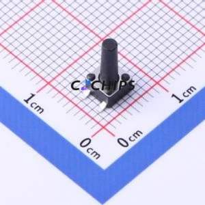 TSC015A10026A Tactile Switch SMD-4P,4.5x4.5mm Switch Round Button 2.6N Vertical Mount 4.5mm - Product Image 1