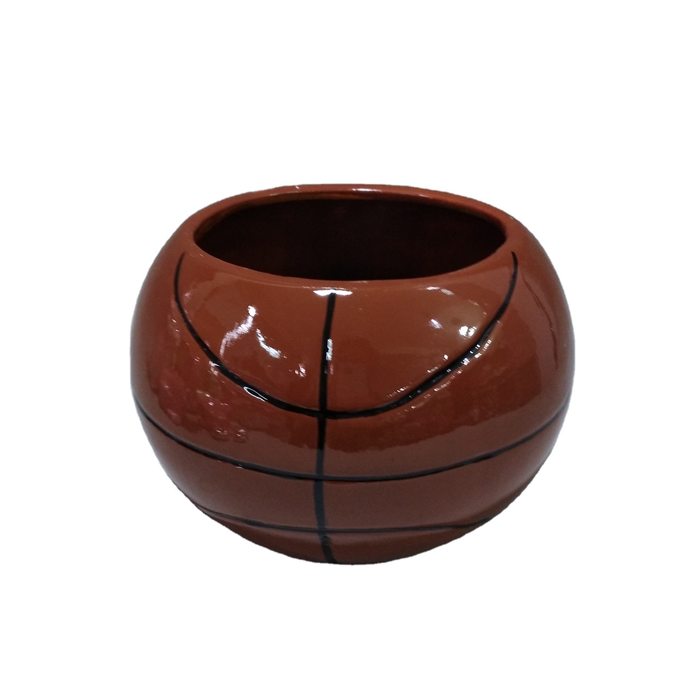 Basketball Form Kaktus und Sukkulenten pflanzer, Keramik hand made töpfe für kleine pflanze, indoor dekoration blumentopf| Alibaba.com