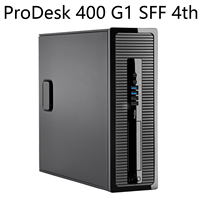PC de bureau Barebone SFF ProDesk 400 G1 SFF 4ème génération, propre, sans rayures, grade A, testé et fonctionnel