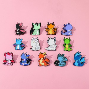 Groothandel Cartoon Enge Film Op Maat Gemaakte Reversspeldjes Metaal Zachte Emaille Badge Ambachten Anime Emaille Speld - Product Image 1