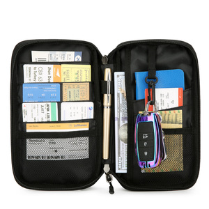 Custom Logo RFID Travel <strong>Passport</strong> <strong>Wallet</strong> Large Waterproof <strong>Family</strong> Fashionable New Travel <strong>Wallet</strong> - Product Image 6