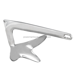 Ancre griffe Bruce en acier inoxydable 316 poli miroir pour bateau, matériel marin haute performance, offre spéciale - Product Image 5