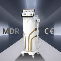 Système d'analyse cutanée IA à triple onde approuvé CE ISO, utilisation commerciale, écran tactile 4K, laser diode 755nm 808nm 940nm 1064nm, refroidissement par glace