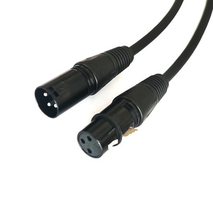 Langlebiges XLR-Verlängerungskabel (Stecker/Buchse) aus reinem Kupfer und PVC für hohe Klangtreue – ideal für Mikrofone, Mischpulte, Computer, Automobile, Motorräder und Bühnen - Product Image 1