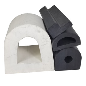 Pare-battages extrudés creux en caoutchouc EPDM pour bateaux, avec service de découpe pour <span class=keywords><strong>pontons</strong></span> et quais flottants - Product Image 3