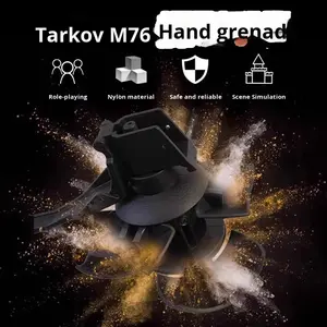 Modèle de <span class=keywords><strong>grenade</strong></span> à bombe à eau Simulation de <span class=keywords><strong>grenade</strong></span> éclatante pour PUBG Prank Prop Jouet unisexe CS Extérieur Plastique ABS - Product Image 4