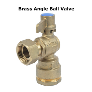 วาล์วบอลล็อคกันขโมยแบบแม่เหล็ก ป้องกันการปลอมแปลง  ทำจากทองเหลือง  แบบมีกุญแจล็อค  ปราศจากสารตะกั่ว  สำหรับมิเตอร์น้ำ  แบบตรงและแบบงอ - Product Image 2