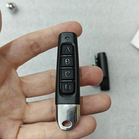 Control Remoto Duplicador para Puerta de Garaje 433Mhz 4 Canales, Control de Acceso para Garaje, Abrepuertas, Alarma, Llave de Control Remoto Inalámbrica