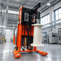 Amity Care - Lève-rouleaux d'étiquettes électrique personnalisé 300 kg 1600 mm, empileur à arbre pneumatique à expansion gazeuse pour l'industrie de l'impression et de l'emballage