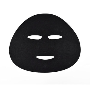 Y116 3D Bambuskohle Schwarze Pflanzenfaser Reinigende Tiefenreinigende und Ölabsorbierende Trockene Gesichtsmasken-Tücher aus Papiermaterial - Product Image 1