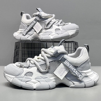 Chaussures pour hommes Y, pointures 39-44, baskets tendance populaires, respirantes, en mesh, originales, rehaussantes, décontractées
