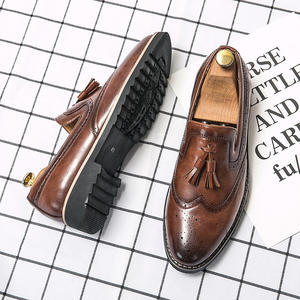Nouvelles Chaussures Oxford en Cuir Imperméables Artisanales de Luxe Décontractées Britanniques pour Hommes – Idéales pour Mariage, Bureau et Tenues Professionnelles - Product Image 6