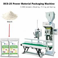 Balance d'emballage automatique pour poudre, ensachage 5-25 kg |   Machine de remplissage de poudre chimique pour aliments en poudre de haute précision |   170-240 Sacs/H