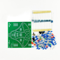 Kit électronique DIY OKYN260412-4 Carillon à vent LED oscillant DC 3-5V STEM Science Pratique de soudure
