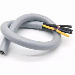 2-Cable de control aprobado UL resistente al aceite conducido de cobre desnudo NORM 600V