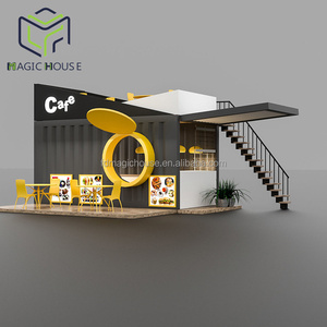 Magic House 2022 Negozio di Caffè Modulare di Lusso in Container Prefabbricato da 20 Piedi, Molto Richiesto - Product Image 3