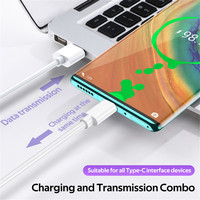 Cable USB Tipo C de Alta Calidad, Cable de Carga Rápida de 5A, Cable Micro USB para Teléfono Móvil, Cable de Datos y Carga Tipo C para Huawei