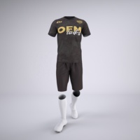 Nouvel ensemble d'uniformes de football personnalisés 2026 – Tenue complète populaire pour club de football – Maillot et short de football