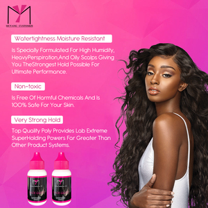 MUYANG Remover Adhesive Water Resistant Melting Spray Lace Glue <b>Set</b> <b>Waterproof</b> Clear Hair Wig Glue Customizable Color & Logo - Product Image 6