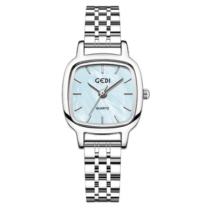 Venta al por Mayor: Reloj de Cuarzo Retro Minimalista con Correa de Acero – Estilo Sofisticado para Uso Casual y de Negocios - Product Image 1