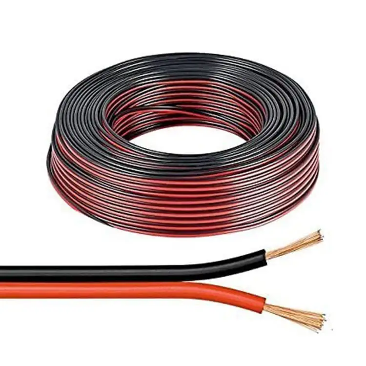 Cable de altavoz de cobre puro de calidad de 100m 18AWG